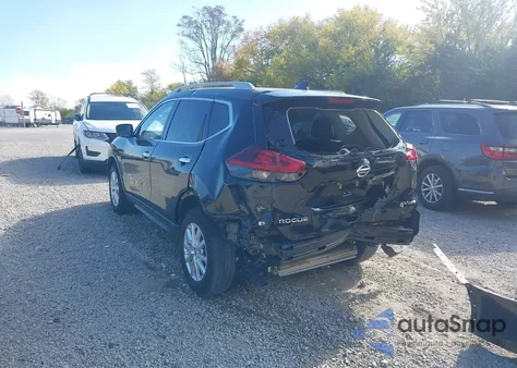 2019 Nissan Rogue Sv z USA, uszkodzony, nr VIN 5N1AT2MV2KC703917